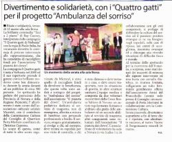 ARTICOLO TAXI NOVARA  CORRIERE DI NOVARA 1